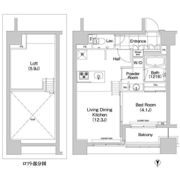 コンフォリア新川の間取り画像