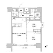 メトロステージ上野の間取り画像