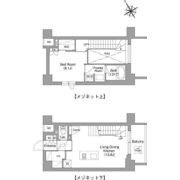 バウスフラッツ蔵前の間取り画像