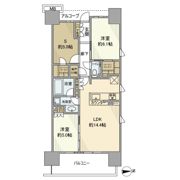 ジオ南砂町の間取り画像