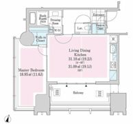 ラ・トゥール新宿アネックスの間取り画像
