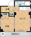 黒門町ハイツの間取り画像