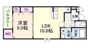 フジパレス レーヴⅡ番館の間取り画像