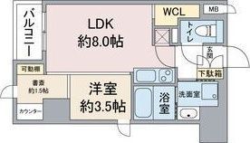 The 9th Residence Sakae Sideの間取り画像