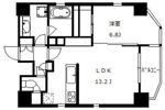 ディアコート麻布の間取り画像