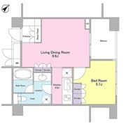 ランテンヌ四谷の間取り画像