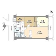 ボヌール東池袋の間取り画像