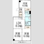 フォンテーヌ中野の間取り画像