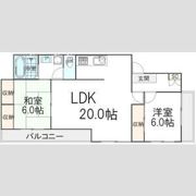 レジデンスオザキの間取り画像