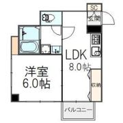 レジデンスオザキの間取り画像