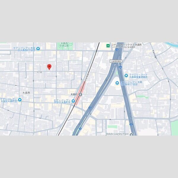 近くに施設あり