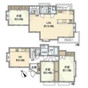 立野町戸建の間取り画像