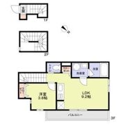 WoodCrest沼袋Residenceの間取り画像