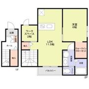 フラット高井戸東の間取り画像