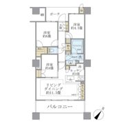 Brillia 有明 Sky Towerの間取り画像