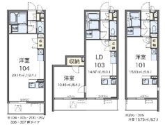 レオネクスト亜土の間取り画像