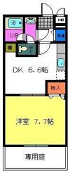 フジパレス式内町Ⅰ番館の間取り画像