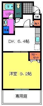 フジパレス式内町Ⅰ番館の間取り画像