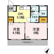 フラワーコーポ美咲の間取り画像