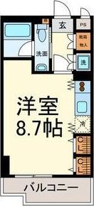 グランルージュ栄 Ⅱの間取り画像