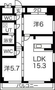 GRANDUKE丸田町の間取り画像