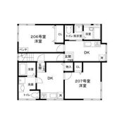 クレール千駄木 A棟の間取り画像