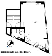 大橋フォートレスの間取り画像