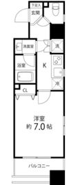 スペーシア秋葉原の間取り画像