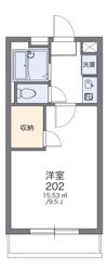 レオパレスパストラルの間取り画像