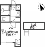 K-house江古田の間取り画像