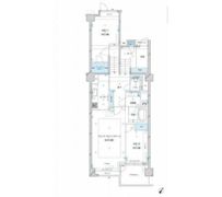参宮橋マンションの間取り画像