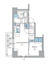 ルフォンプログレ上野御徒町の間取り画像