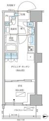 パークアクシス品川天王洲アイルの間取り画像