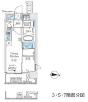 イプセ住吉の間取り画像