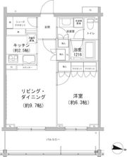 ヒューリックコート雪が谷の間取り画像
