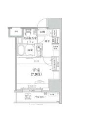 ルフレ深川イーストの間取り画像