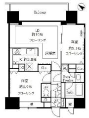 サンクレール荒川ブランガーデンの間取り画像