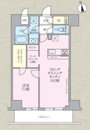 ザ・オベリスクイマドの間取り画像