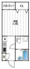 アクレイム三軒茶屋の間取り画像