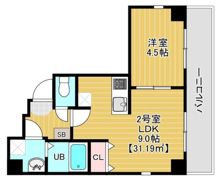 ソリニア日暮里の間取り画像