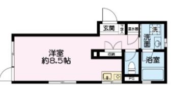 サン・アパートメントの間取り画像