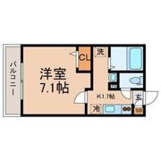 ヴェルデストゥーディオの間取り画像