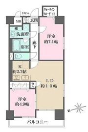 パークフラッツ日本橋馬喰町の間取り画像