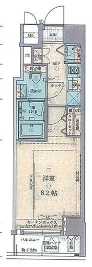 プレスタイル入谷の間取り画像