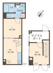 スフィア日本橋富沢町の間取り画像