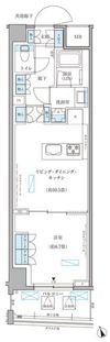 パークアクシス文京本郷の間取り画像
