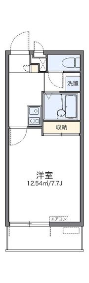 レオパレスシャルマンの間取り画像