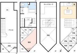 東向島2丁目デザイナーズ戸建の間取り画像