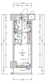 マーロ千住クレストタップの間取り画像
