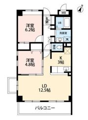 ヴェスティビュール西新井の間取り画像